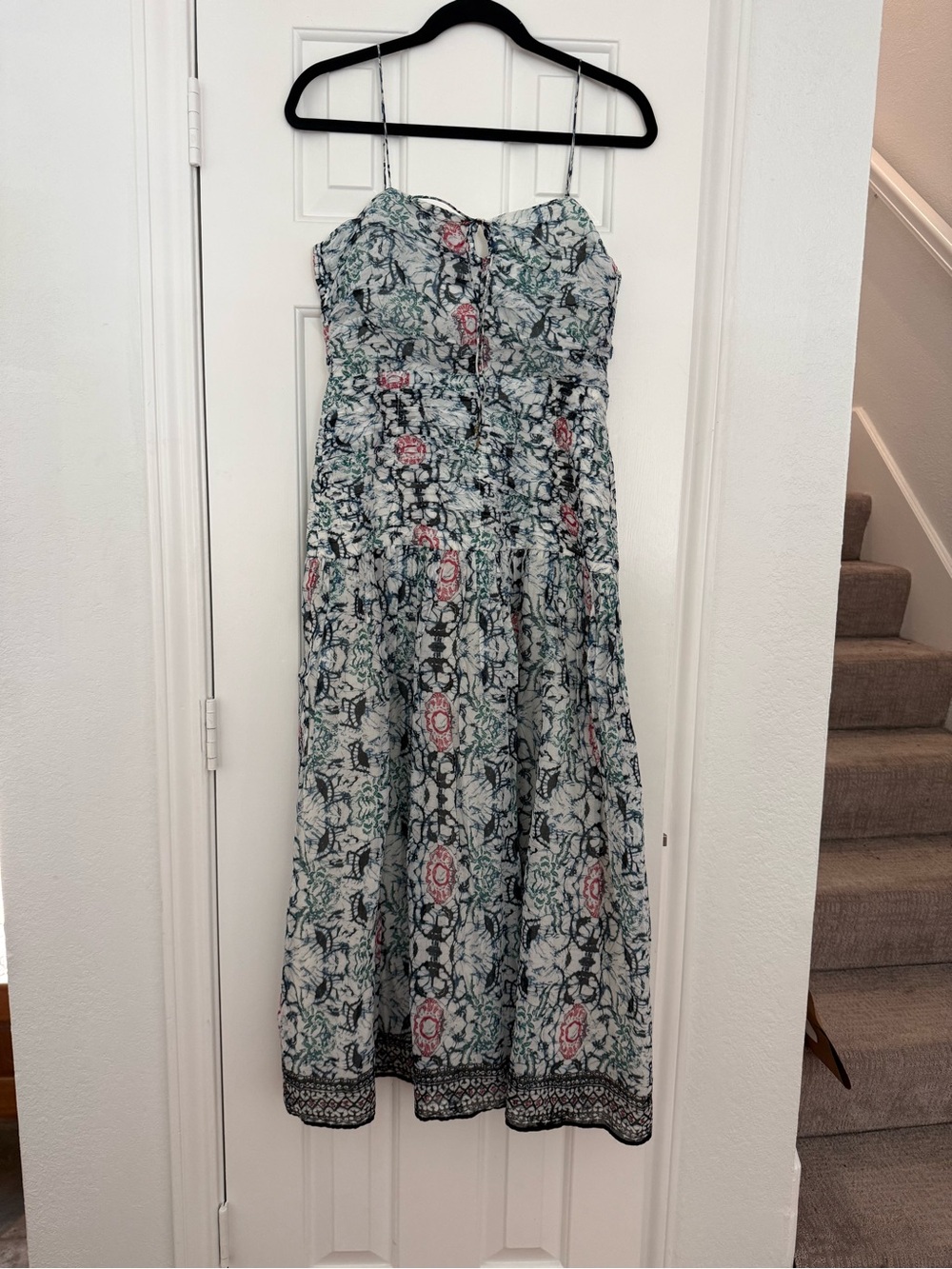 Masscob Blue Patterned Dress